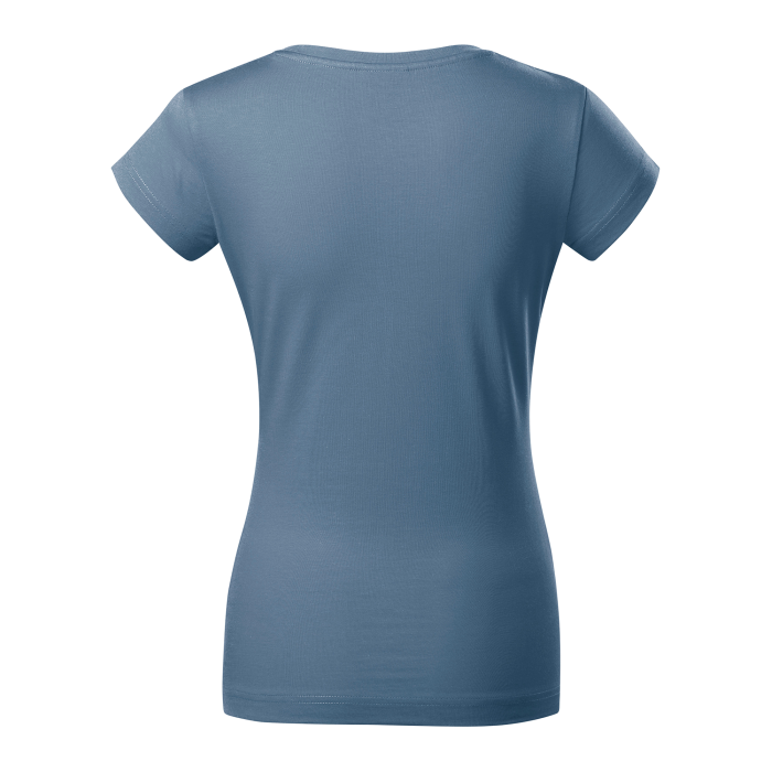 Malfini Tricou Dama Denim Fit V-neck
