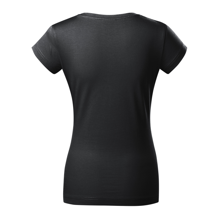 Malfini Tricou Dama Antracit Fit V-neck