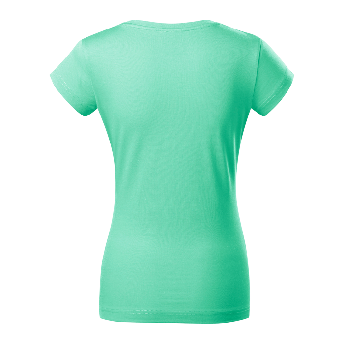 Malfini Tricou Dama Verde menta Fit V-neck