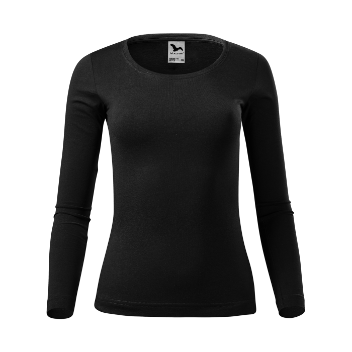 Malfini Tricou maneca lunga Dama Negru FIT-T LS Malfini Tricou maneca lunga Dama Negru FIT-T LS