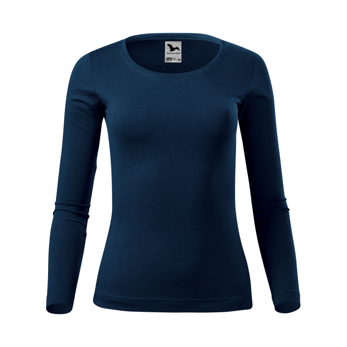 Malfini Tricou maneca lunga Dama Bleumarine FIT-T LS