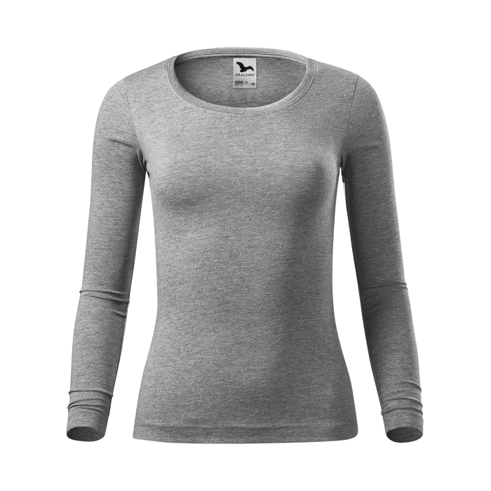 Malfini Tricou maneca lunga Dama Gri inchis FIT-T LS Malfini Tricou maneca lunga Dama Gri inchis FIT-T LS