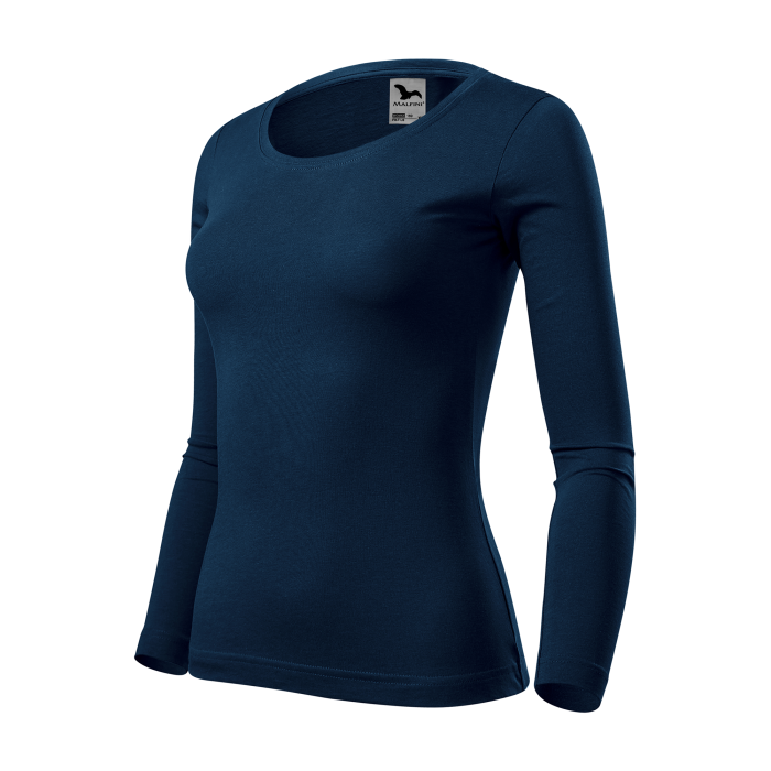 Malfini Tricou maneca lunga Dama Bleumarine FIT-T LS
