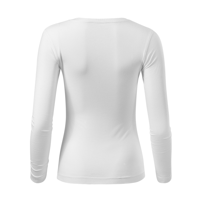 Malfini Tricou maneca lunga Dama Alb FIT-T LS
