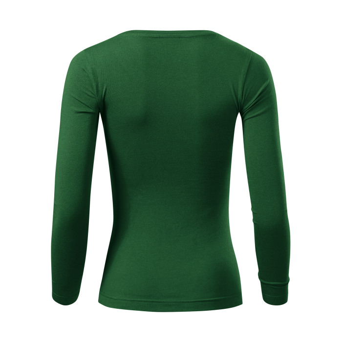 Malfini Tricou maneca lunga Dama Verde inchis FIT-T LS
