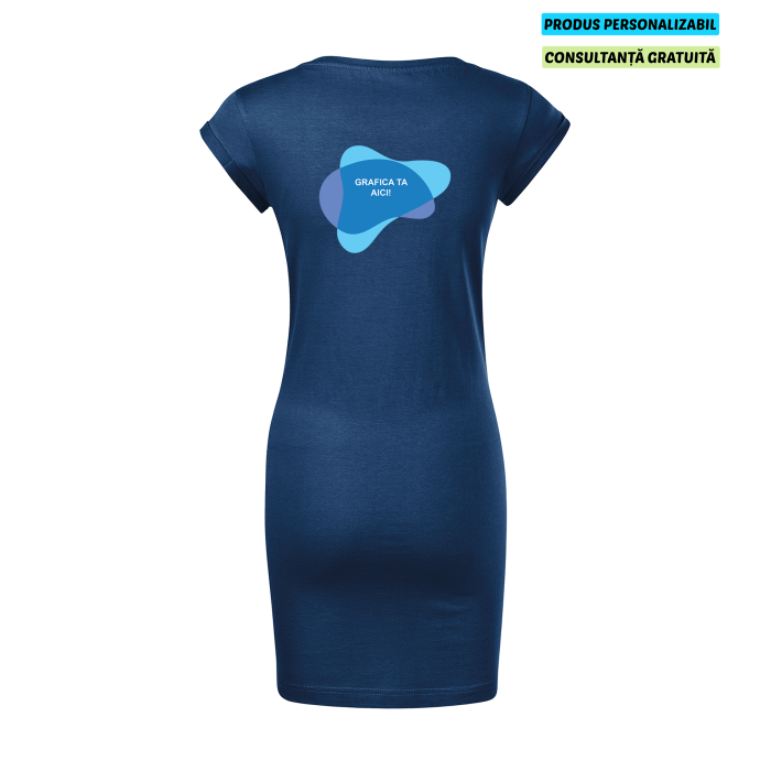 Malfini Rochie Dama Albastru midnight Freedom Personalizata