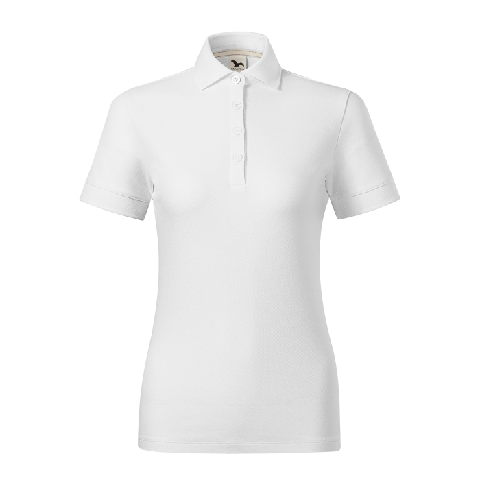 Malfini Tricou Polo Dama Alb Prime Bumbac Organic