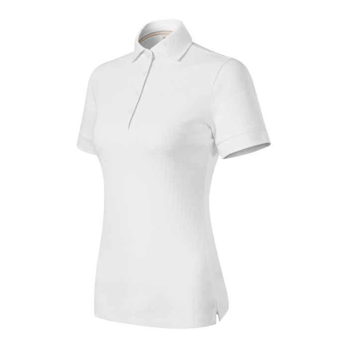 Malfini Tricou Polo Dama Alb Prime Bumbac Organic