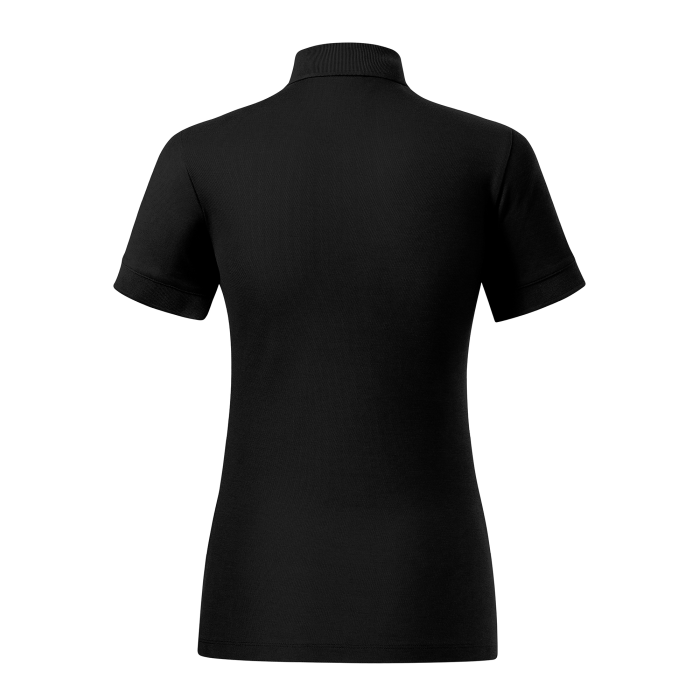 Malfini Tricou Polo Dama Negru Prime Bumbac Organic