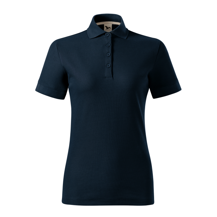 Malfini Tricou Polo Dama Bleumarine Prime Bumbac Organic