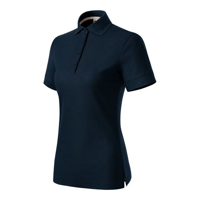 Malfini Tricou Polo Dama Bleumarine Prime Bumbac Organic