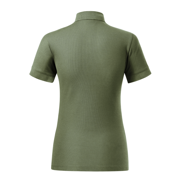 Malfini Tricou Polo Dama Verde kaki Prime Bumbac Organic