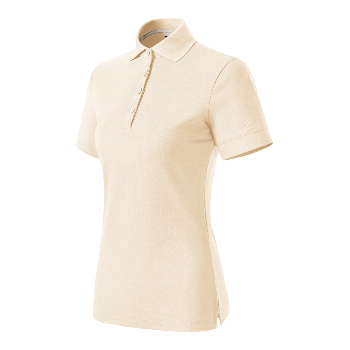 Malfini Tricou Polo Dama Bej Prime Bumbac Organic