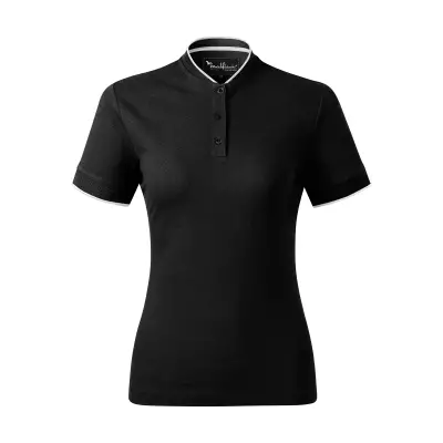 Malfini Tricou Polo Dama Negru Diamond