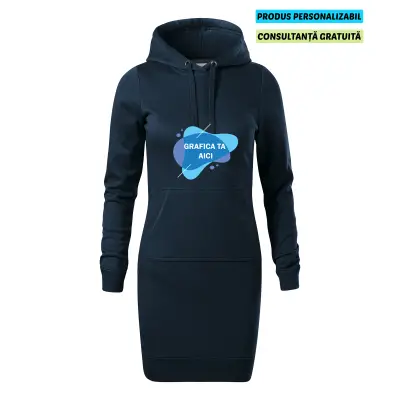 Malfini Rochie Hanorac Dama Bleumarine Personalizata