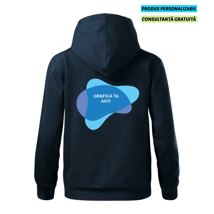 Malfini Hanorac Dama Bleumarine MOON Personalizat Malfini Hanorac Dama Bleumarine MOON Personalizat