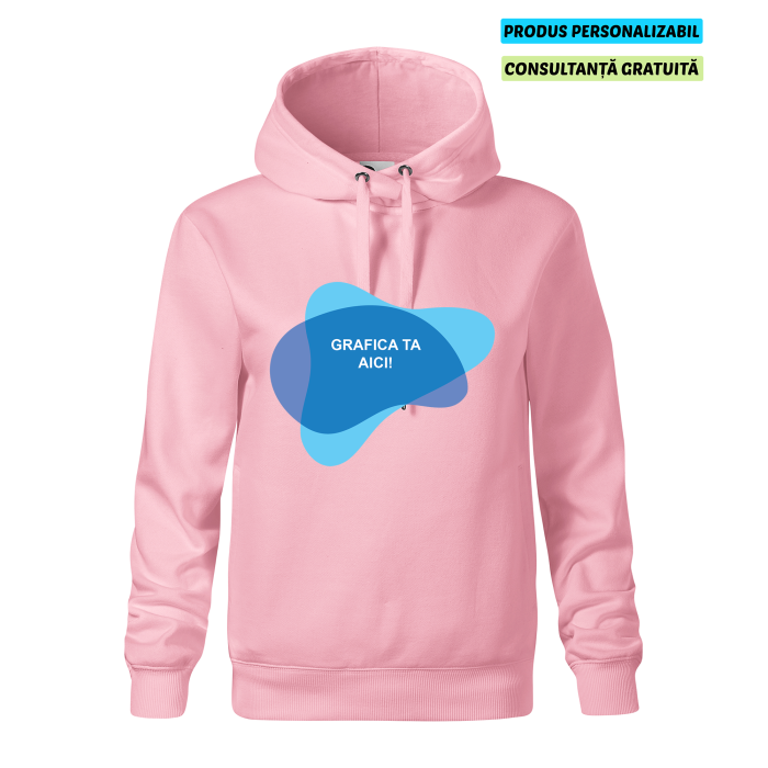 Malfini Hanorac Dama Roz MOON Personalizat