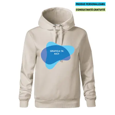 Malfini Hanorac Dama Gri ice MOON Personalizat