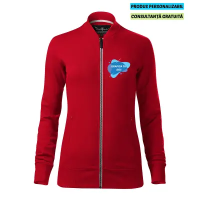 Malfini Bomber Dama Rosu Personalizat