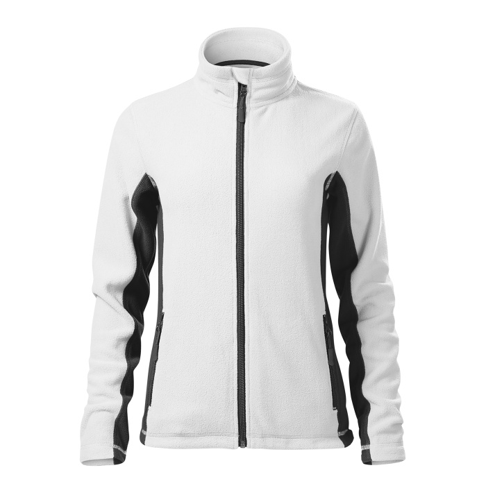 Malfini Jacheta Fleece Dama Alb Frosty