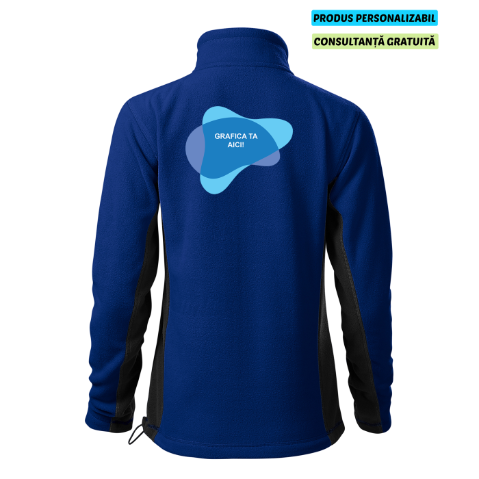 Malfini Jacheta Fleece Dama Albastru regal Frosty Personalizata