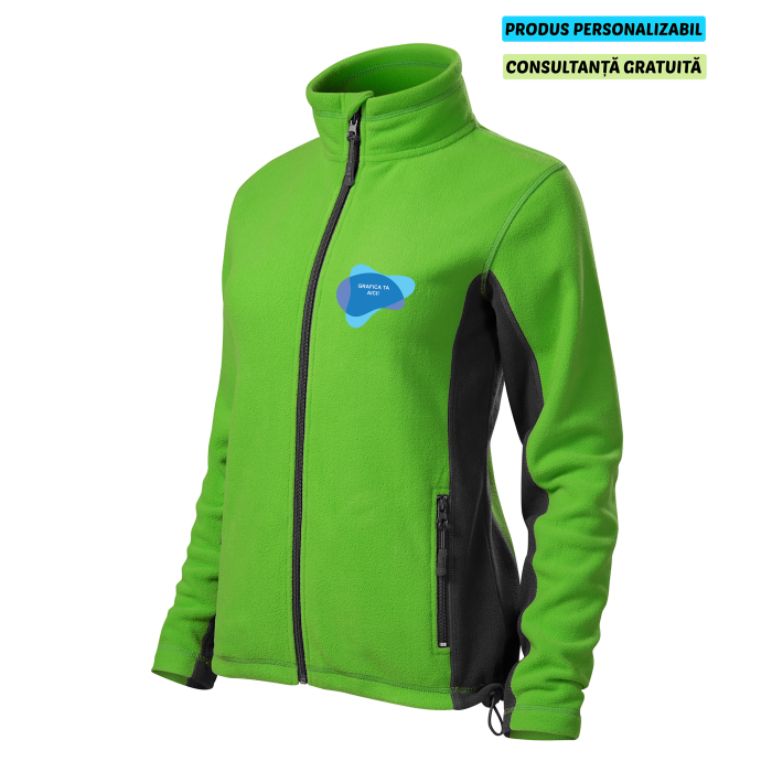 Malfini Jacheta Fleece Dama Verde mar Frosty Personalizata