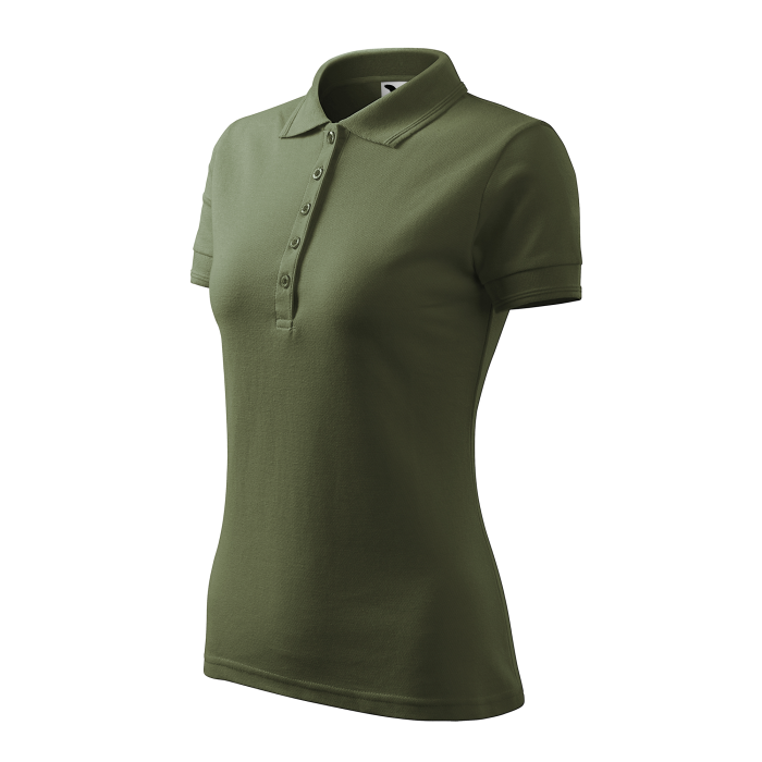 Malfini Tricou Polo Dama Verde kaki Regular