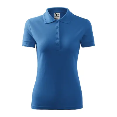 Malfini Tricou Polo Dama Albastru azuriu Regular