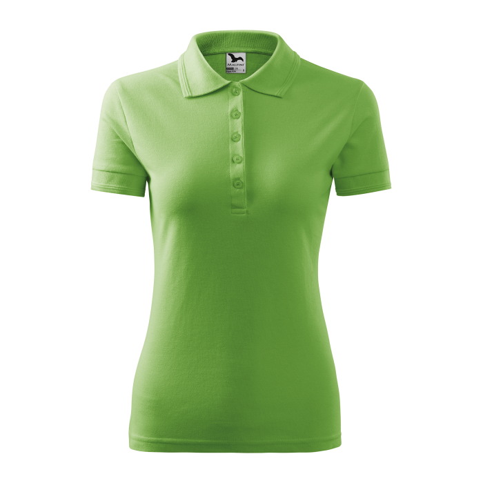 Malfini Tricou Polo Dama Verde iarba Regular