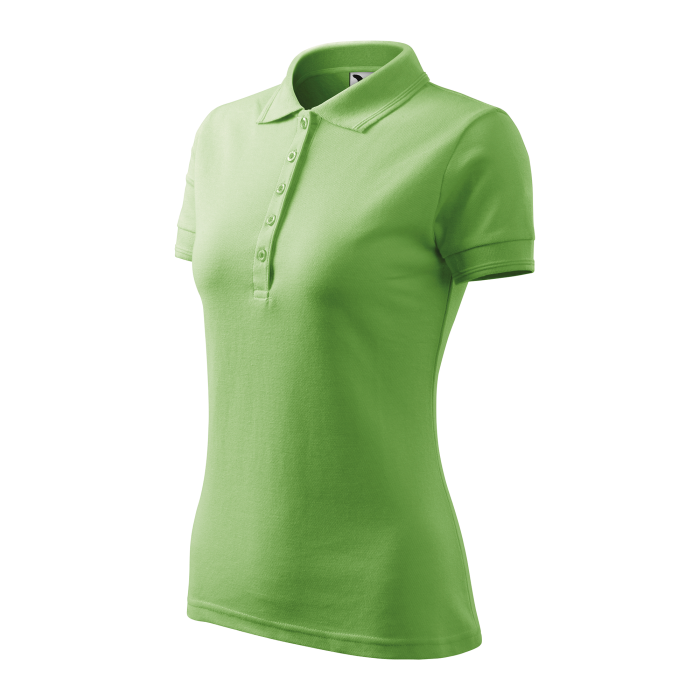 Malfini Tricou Polo Dama Verde iarba Regular