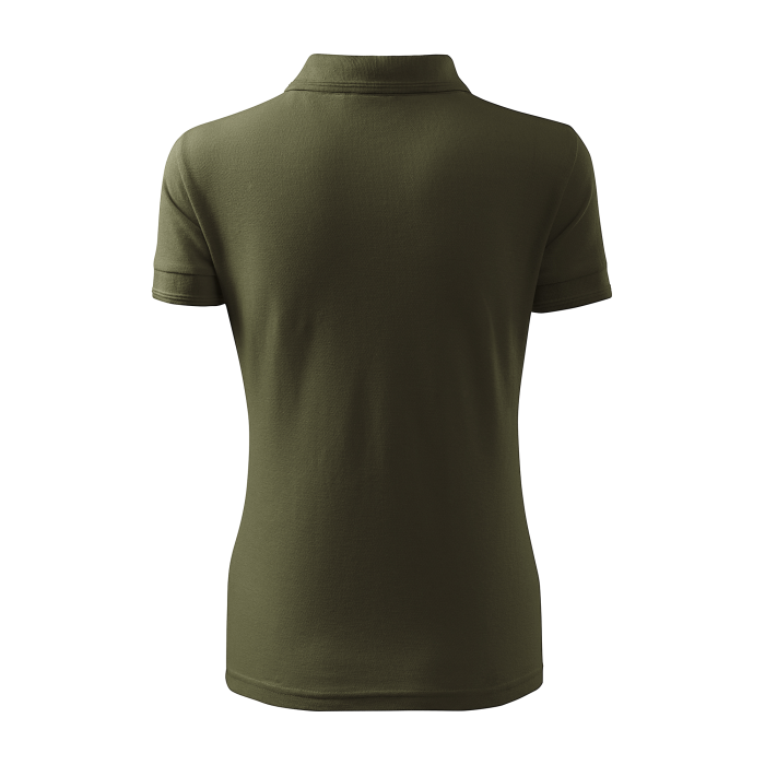 Malfini Tricou Polo Dama Verde militar Regular