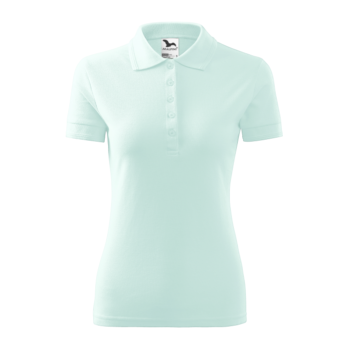 Malfini Tricou Polo Dama Verde frost Regular