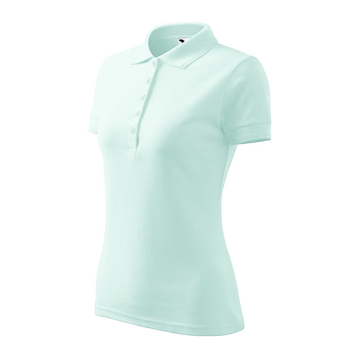 Malfini Tricou Polo Dama Verde frost Regular