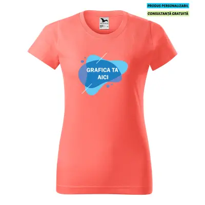 Malfini Tricou Dama Coral Personalizat