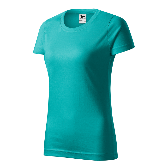 Malfini Tricou Dama Verde smarald Regular