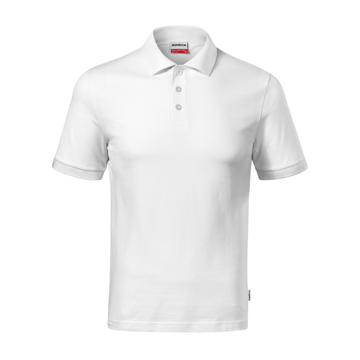 Rimeck Tricou Polo Barbat Alb Resist heavy Rimeck Tricou Polo Barbat Alb Resist heavy