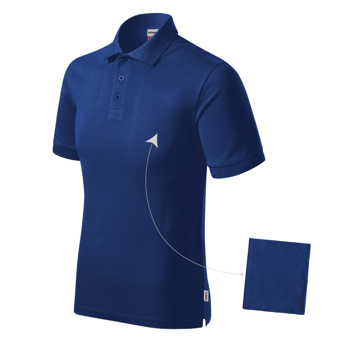Rimeck Tricou Polo Barbat Albastru regal Resist heavy