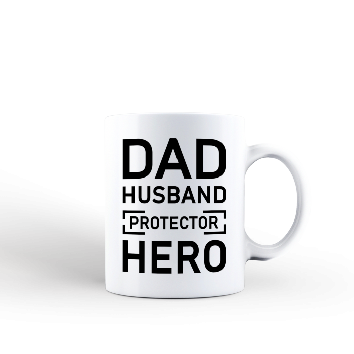 Cana alba 330 ml Dad Husband Protector