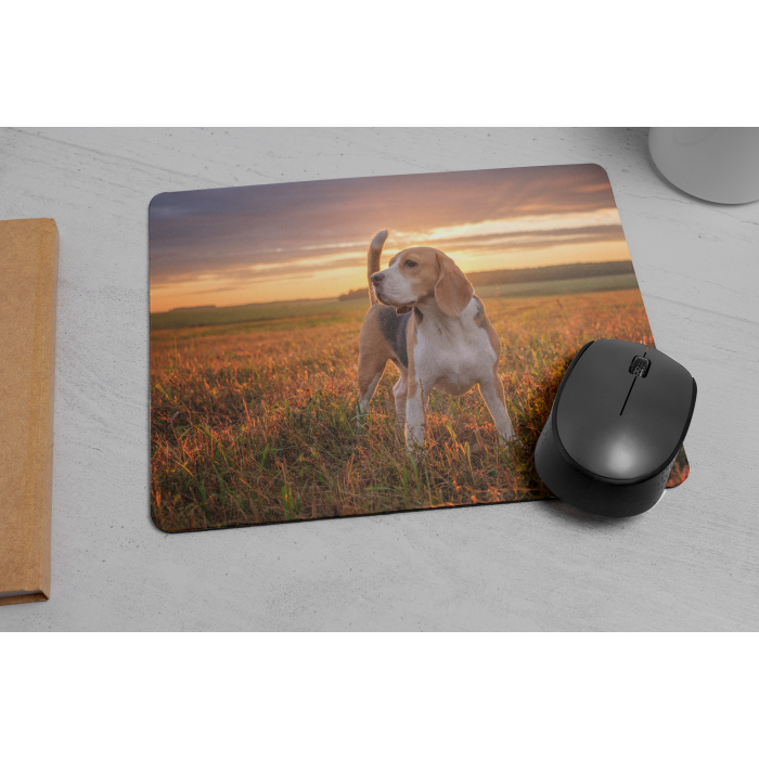 Mouse pad 23x19cm Beagle