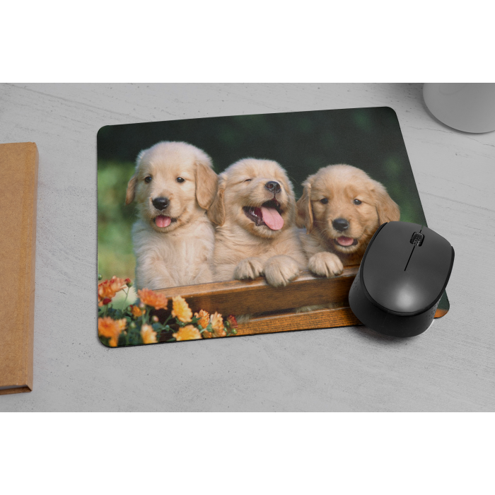 Mouse pad 23x19cm Catei retriver