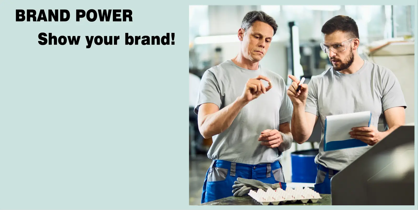 Brandul tău contează!  Cere acum o ofertă pentru tine și echipa ta